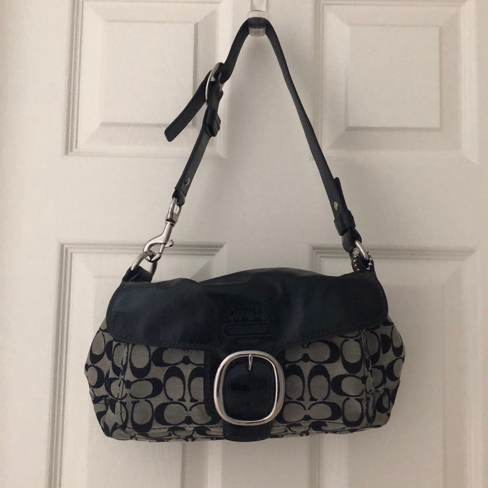 Coach Shoulder Purse With Cover
